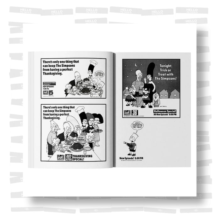 A Compendium of Print Advertising from The Simpsons