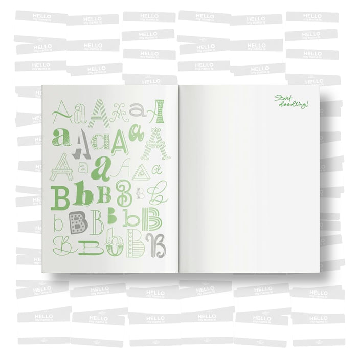 Hand Lettering And Beyond. A beginner's workbook for the creative art of drawing letters
