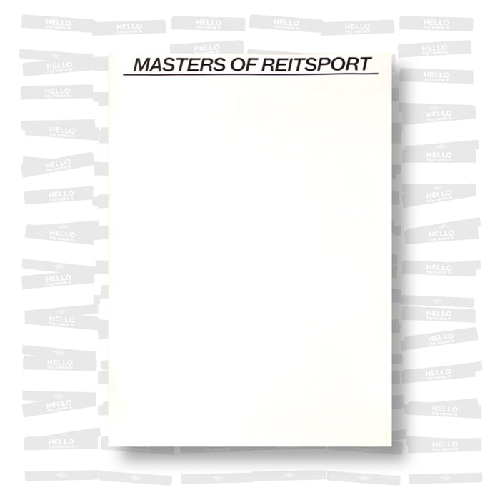 Masters of Reitsport #1