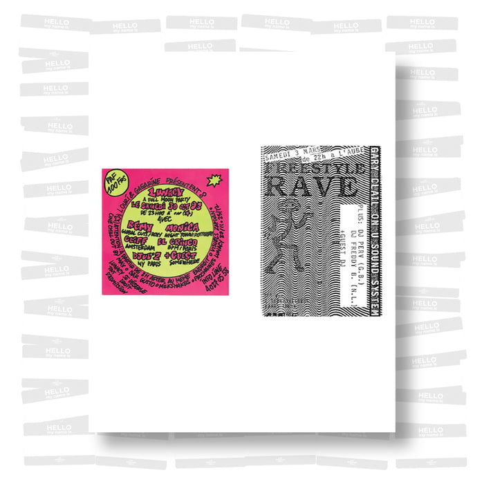 Paris Rave Flyers 1991-1994