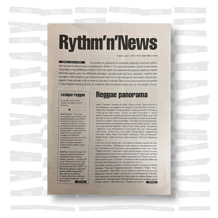Rythm'n'News #1