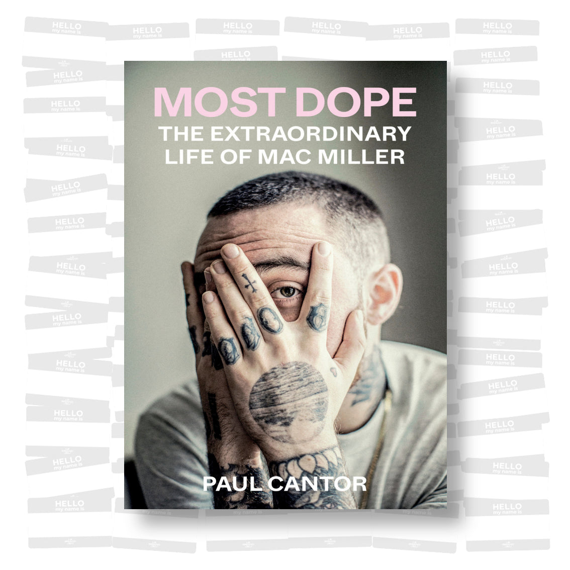 Mac Miller Tattoos Rap Music Poster