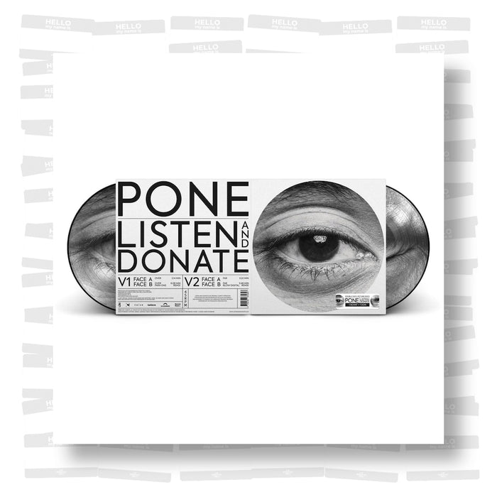 Pone - Listen and Donate EP (Artwork by JR)