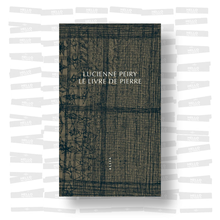 Lucienne Peiry - Le livre de pierre
